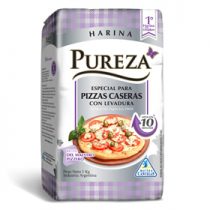 HARINA PUREZA PIZZA CAS C/LEV X 1 KG