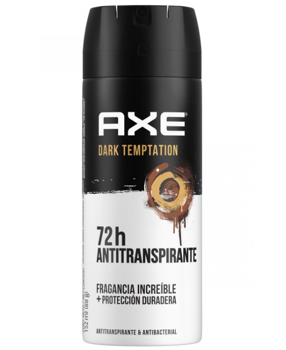 AXE DARK TEMPTATION ANTITRANSPIRANTE X 152 ML